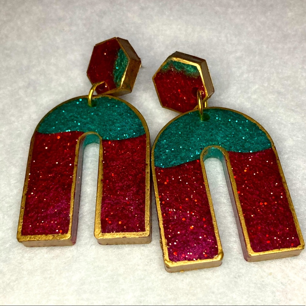 Pierced earrings